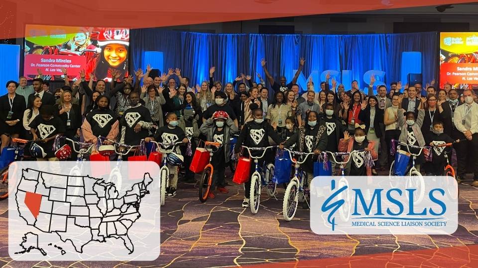 Medical Science Liason Society Charity Bike Build in Las Vegas