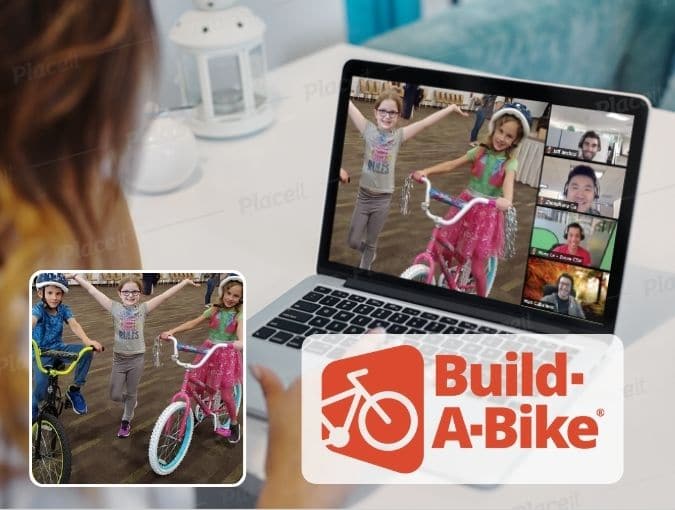 Virtual online fun bike