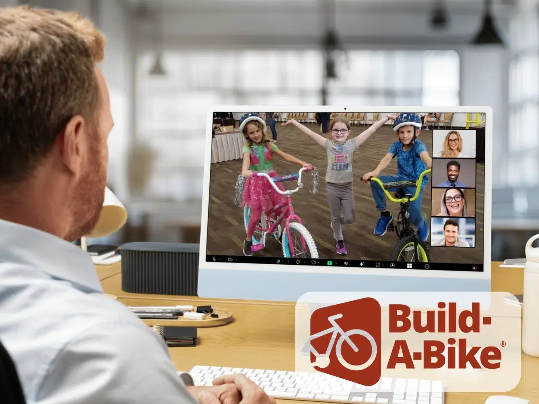 Virtual Build-A-Bike Team Building