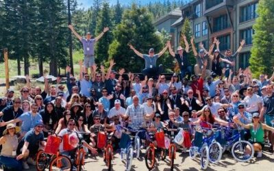 Databook Labs Build-A-Bike Team Building in Lake Tahoe, CA