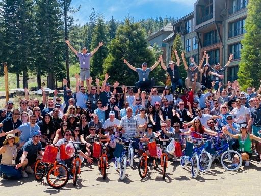 Databook Build-A-Bike Event in Lake Tahoe CA - Chris McNeany