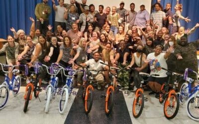 Rossville Elementary Build-A-Bike Team Event Near Baltimore Maryland