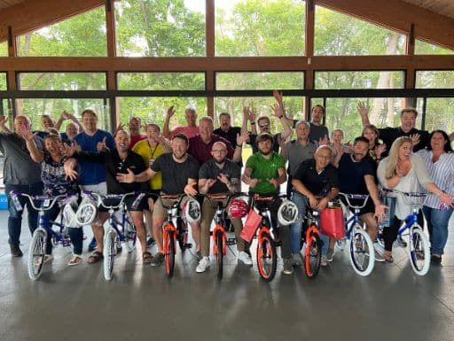 Emerson Electric Build-A-Bike® Team Event in Minnesota