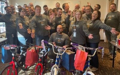Inclusa Build-A-Bike® team event in Wisconsin