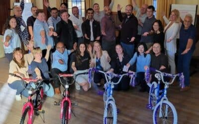 Ultragenyx Build-A-Bike® team event in California