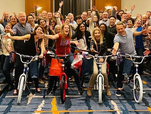 Pfizer Build A Bike team event in Nashville