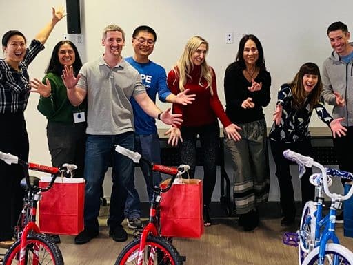 Bionano Genomics Build-A-Bike team event in San Diego