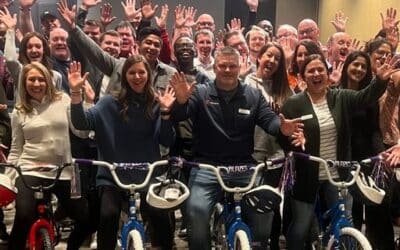 Fastpath Solutions Build-A-Bike® team event in Denver, CO