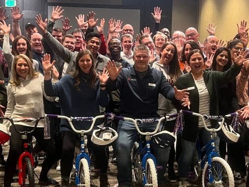 GoFast Path Build-A-Bike team event in Denver CO