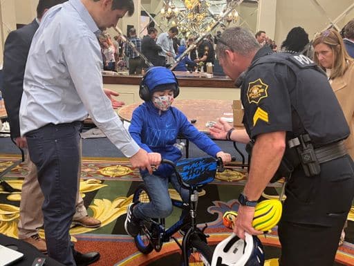 Police Department and Regent Surgical Health Team Up to Build Bikes for Underprivileged Kids in Grapevine, TX
