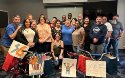 HiTouch Business Services Gather for Build-A-Bike® in Orlando, FL