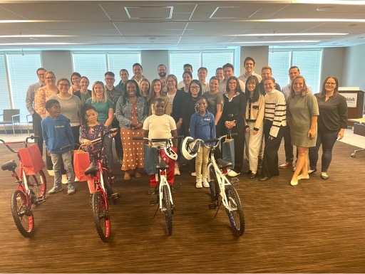 Morris, Nichols, Arsht & Tunnell LLP Build-A-Bike® Event in Wilmington, DE