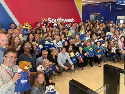 Southwest Airlines Rescue Bear® Event in Dallas, Texas