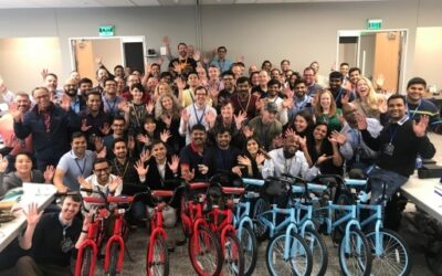 Amazon Tower 1 Build-A-Bike Event in Nashville, TN