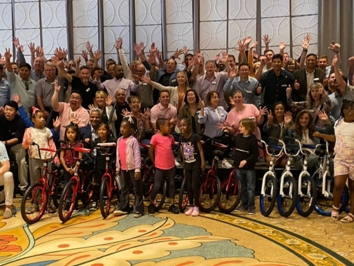 NTT Data Build-A-Bike Event in South Carolina