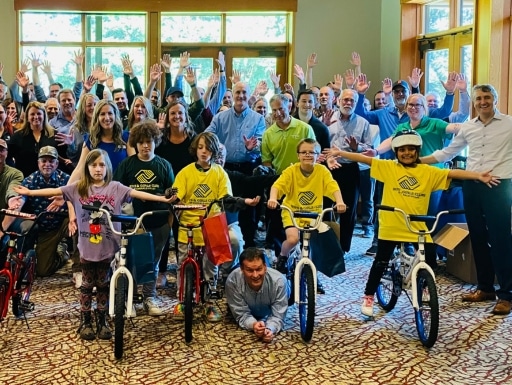 Timber Products Build-A-Bike® Event in Eugene, OR