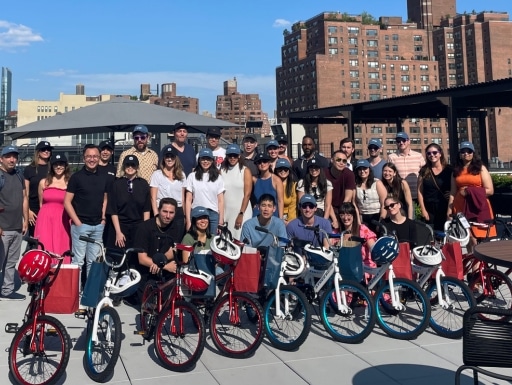 Hinge Build-A-Bike® Event in New York, NY