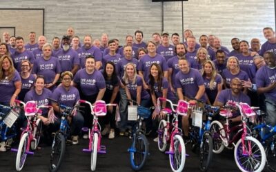 Santander Consumer USA Build-A-Bike Event in Dallas, TX