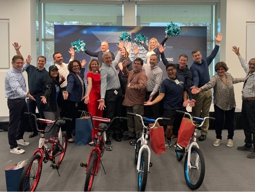 AMD Executives Strengthen Bonds at Build-A-Bike® Event in San Jose, CA