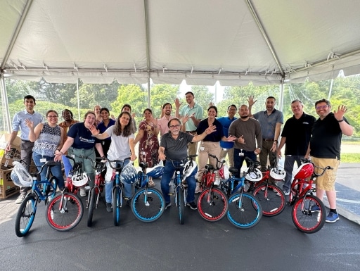 Boston Scientific Build-A-Bike® Event in Marlborough, MA