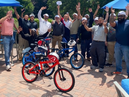 Greystar Build-A-Bike® Event in Morristown, NJ