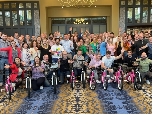 Horizon Therapeutics Build-A-Bike® Event in Waterford, Ireland