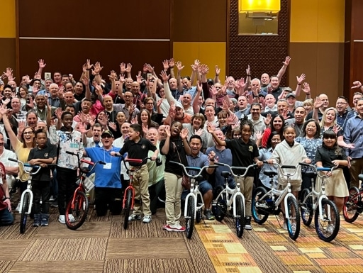 Rollins, Inc. Build-A-Bike Event in Las Vegas, NV