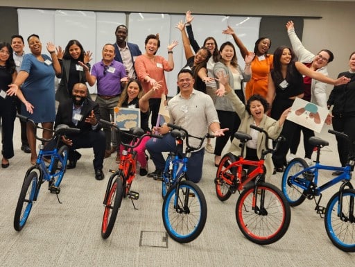 Baruch College Build-A-Bike® Event in Armonk, NY