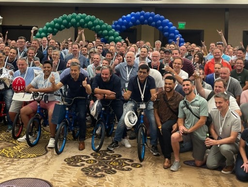 Cisco Build-A-Bike® Event at The Cosmopolitan in Las Vegas, NV