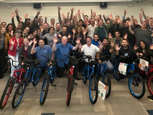 Microsoft's Build-A-Bike® Event in Austin, TX