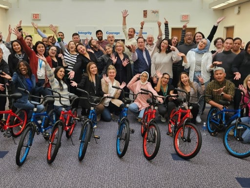 Roche Molecular Solutions Build-A-Bike® Event Near Newark, NJ