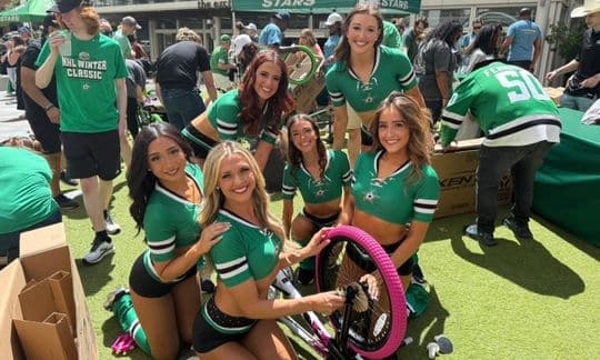 Dallas Stars Build-A-Bike® Event in Dallas, TX
