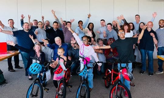 Dechert LLP Build-A-Bike® Team Event in Philadelphia, PA