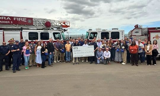 QTS Rescue Bear® Team Building Event in Denver, CO