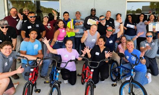 Quality Enterprises Build-A-Bike Team Building Event in Naples, FL