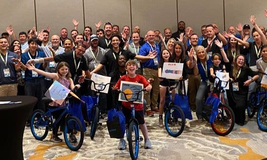 Salas O’Brien Build-A-Bike® Event in Daytona Beach, FL