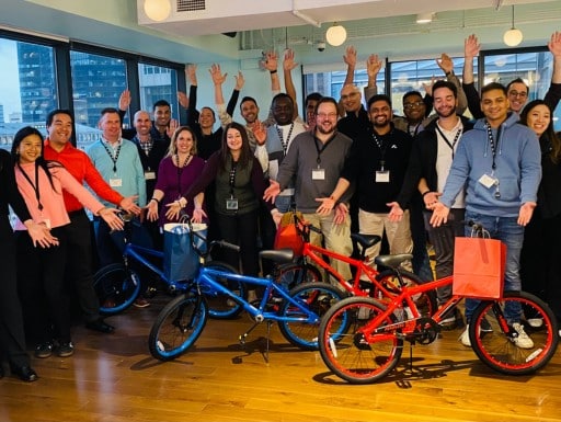 Addepar Build-A-Bike® Event for New Hires in New York, NY