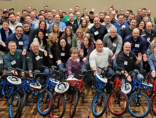 WM Build-A-Bike® Event in Wisconsin Dells, WI