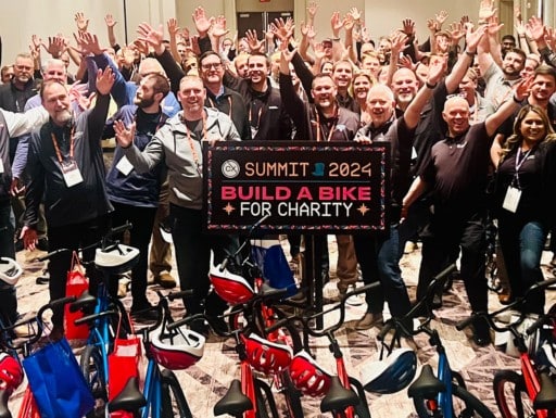 Daimler Truck North America Build-A-Bike® Event in San Antonio, TX