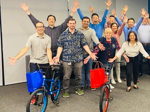 Meta's Build-A-Bike® Event Near San Jose, California