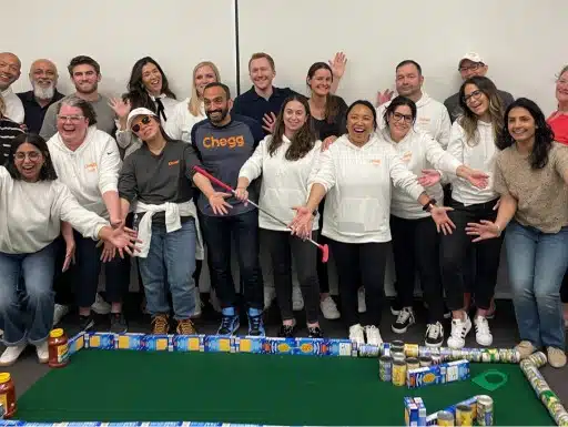 DRAFT Chegg Inc. Employees Unite for Ace Race® Event Near San Jose, California