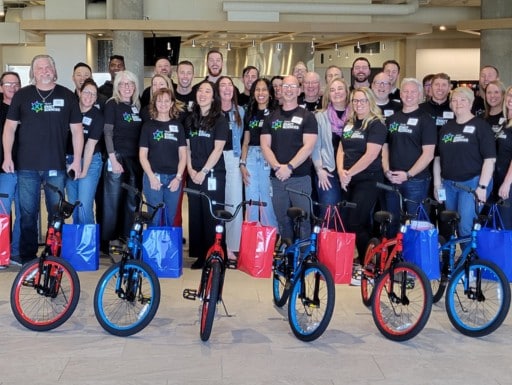 Exact Sciences Build-A-Bike® Event in Madison, Wisconsin