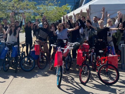 AppLovin Corporation Build-A-Bike® Event Near San Jose, California