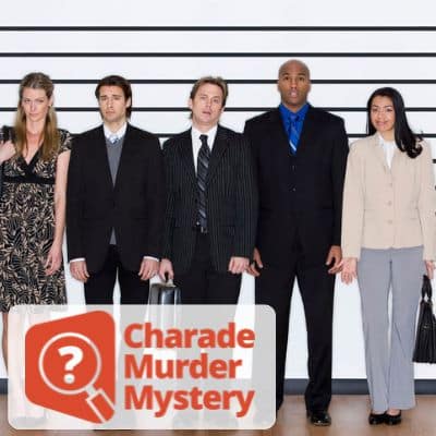 Charade Murder Mystery team building activity