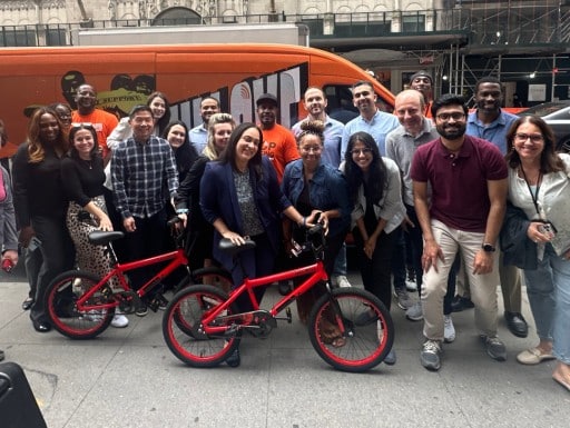 JP Morgan Chase Build-A-Bike® Event in New York, NY