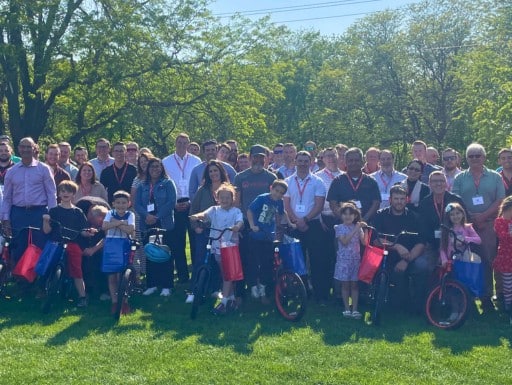 Veolia Water Technologies & Solutions Build-A-Bike® Event Near Chicago, IL