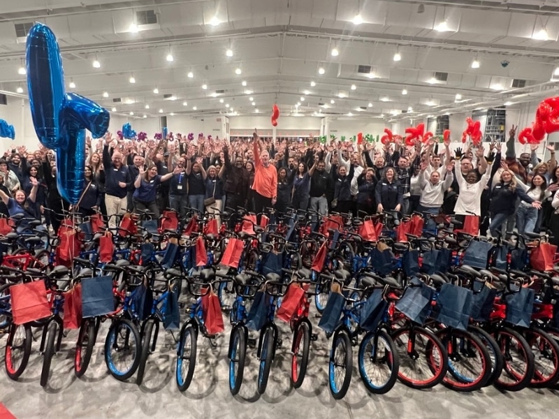 Liberty Bank Build-A-Bike
