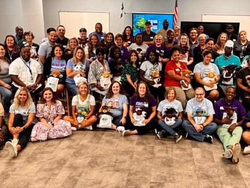 Polaris Tech Charter School Rescue Bear® Event in Ridgeland, SC