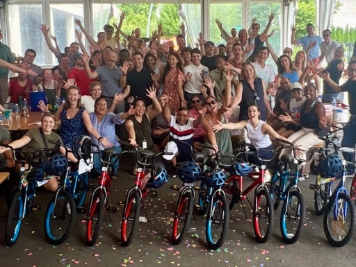 Scorpion Therapeutics Builds Bikes and Community Spirit in Boston, MA