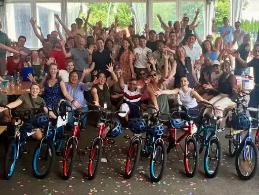 Scorpion Therapeutics Builds Bikes and Community Spirit in Boston, MA